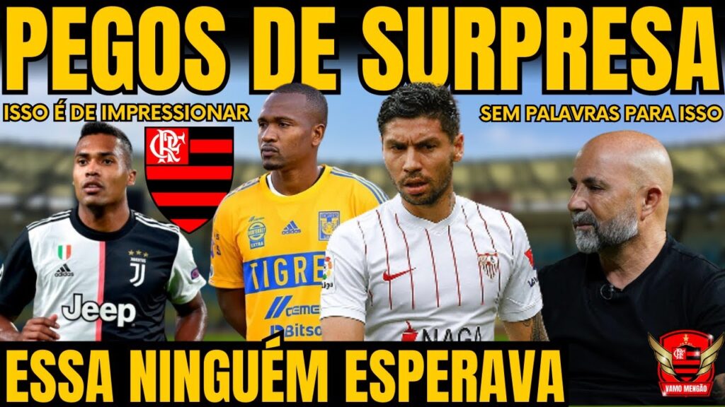 NINGUÉM ESPERAVA POR ESSA! MONTIEL, SAMIR, ALEX SANDRO, JUNIOR ALONSO E MERCADO DA BOLA DO FLAMENGO