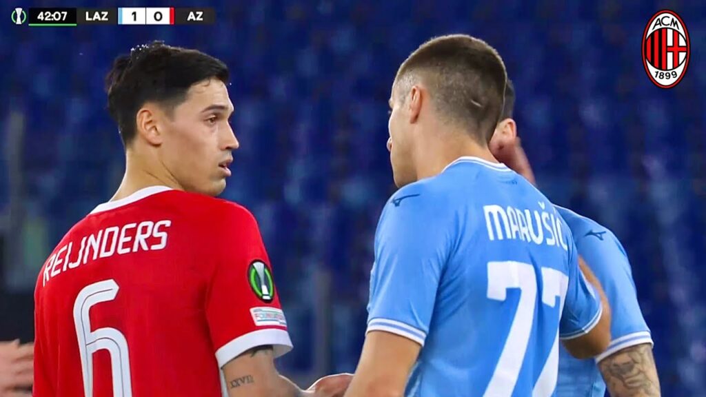 Tijjani Reijnders vs Lazio at the Olimpico | MILAN TARGET 🔴