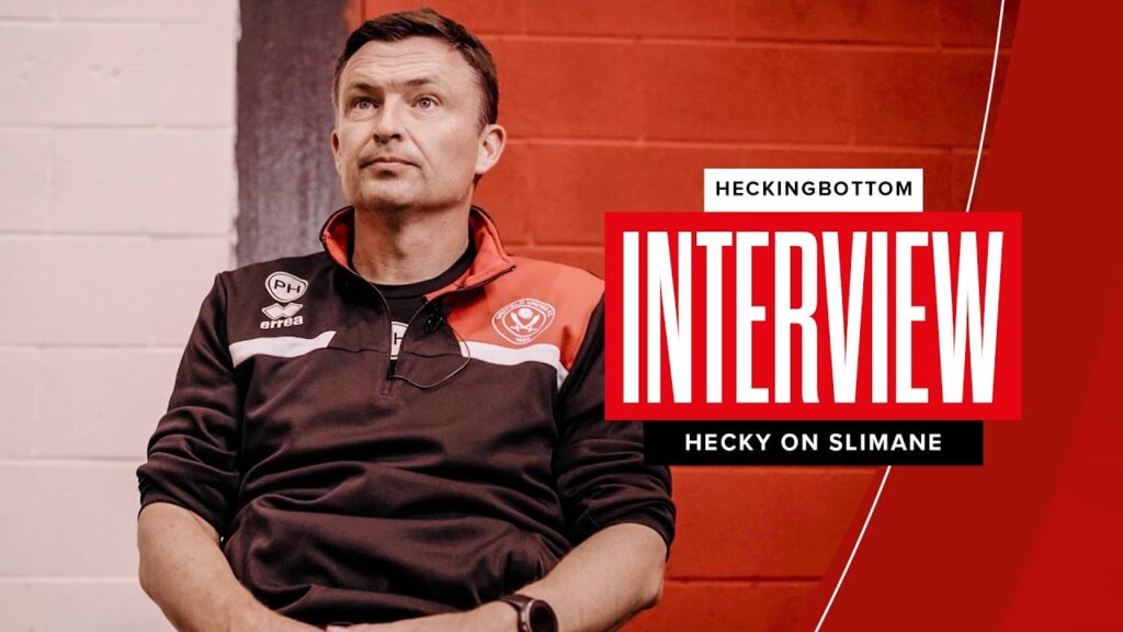 Paul Heckingbottom Interview on Anis Slimane | Sheffield United