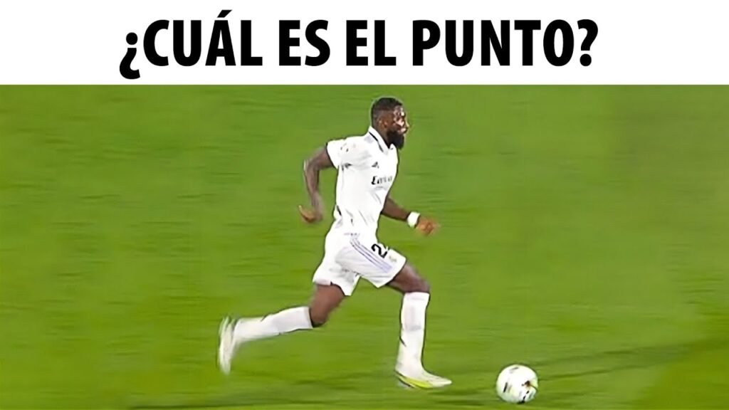 Encontré Todos Los Sprints De Antonio Rüdiger...