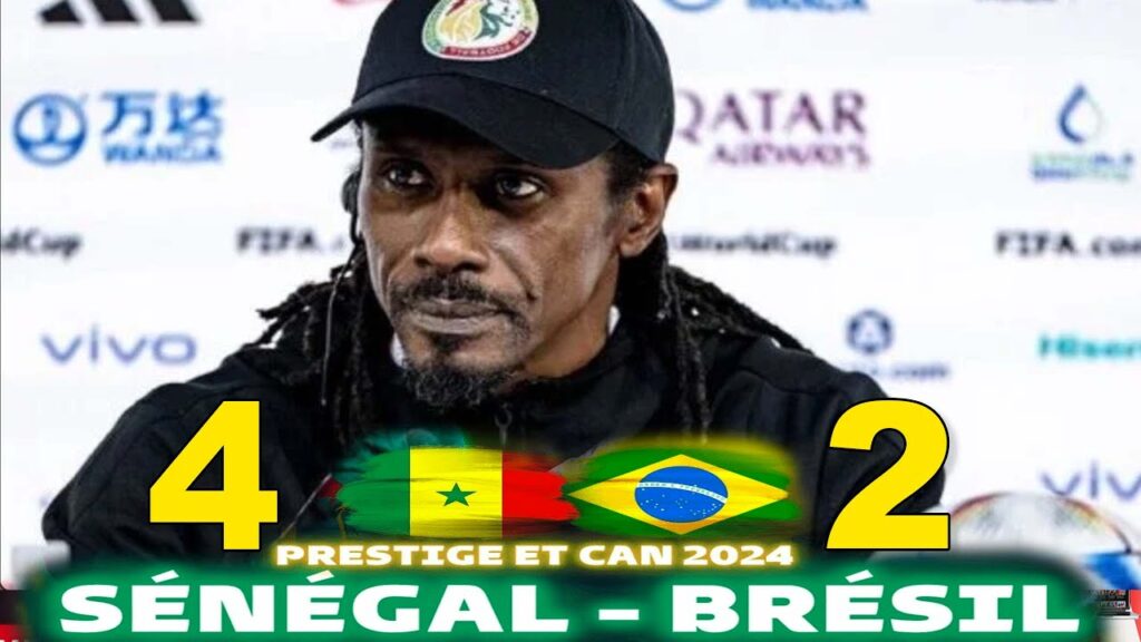 Senegal 4-2 Bresil, Reaction De L'Entraineur Aliou Cisse En Conference De Presse
