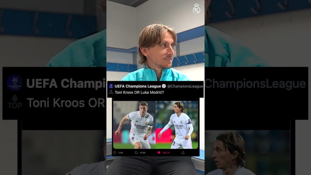 🇭🇷 🤝 🇩🇪 🔊 "Better together!" 🌟 ¡La pareja de moda! Luka Modric & Toni Kroos