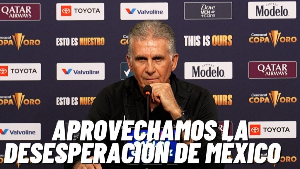 MÉXICO 0  QATAR 1  CARLOS QUEIROZ Conferencia Post Partido