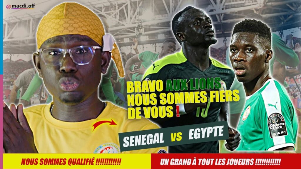 SÉNÉGAL QUALIFIÉ - Bravo les lions 🇸🇳✊🏾  - ISMAILA SARR POURQUOI.... ?