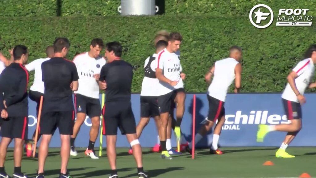 Les premiers pas de Thomas Meunier au PSG