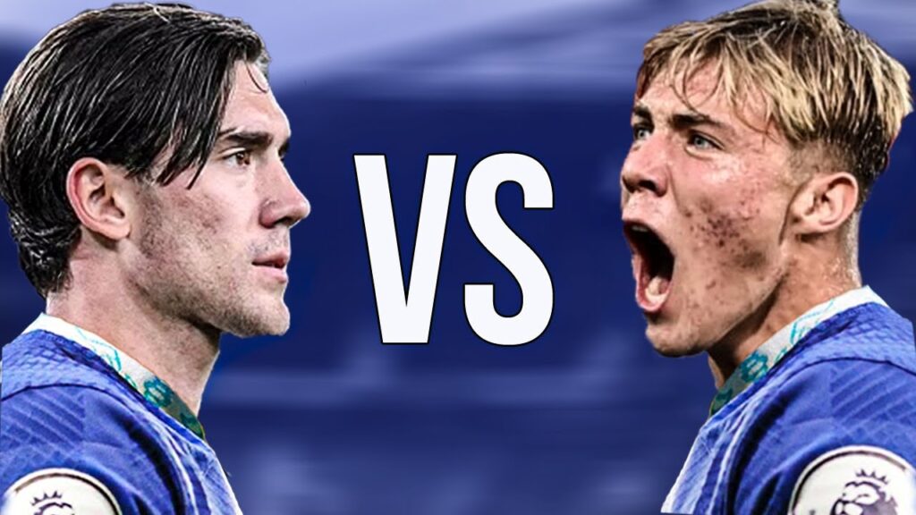 Dušan Vlahović VS Rasmus Højlund - Welcome to Chelsea? - Crazy Skills Show & Goals - 2023