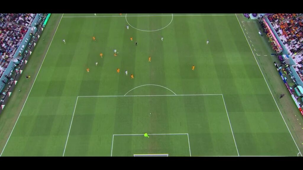 El PASE de MESSI a MOLINA | Argentina-Países Bajos