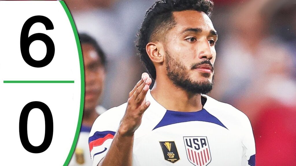 USA vs St. Kitts and Nevis 6-0 Highlights & Goals - Gold Cup 2023