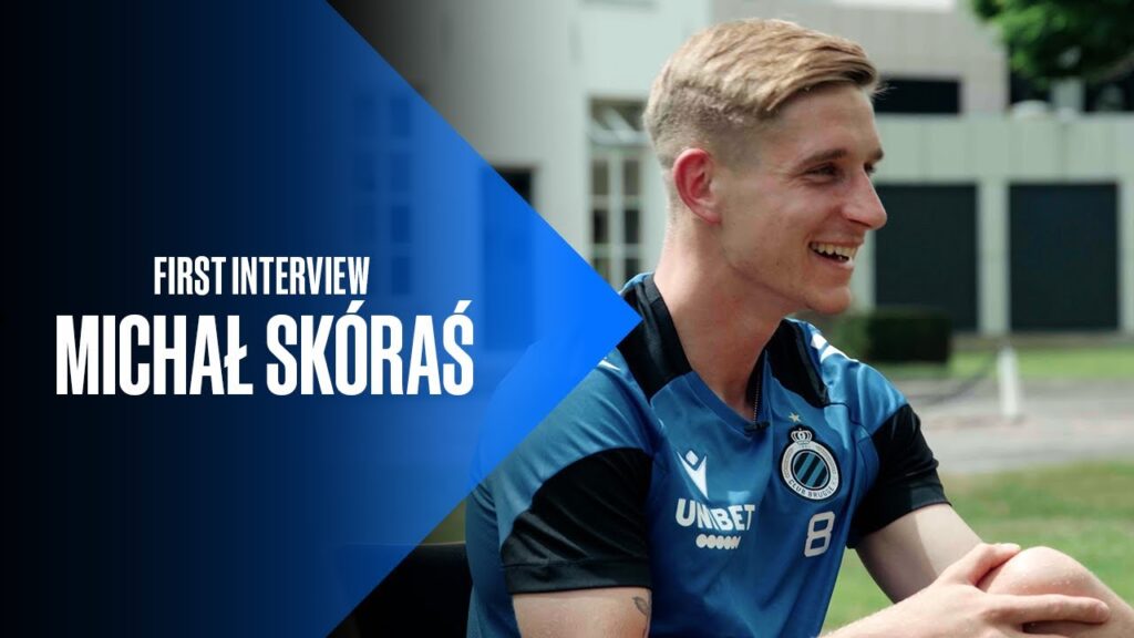 CLUB BRUGGE | 🎙️ MICHAL SKORAS | FIRST INTERVIEW |  2023-2024