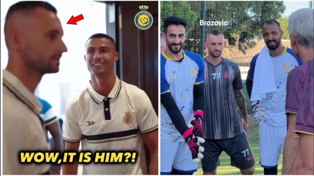 Cristiano Ronaldo,Brozovic Pre-season Training for Al Nassr!!💙🟡🇭🇷