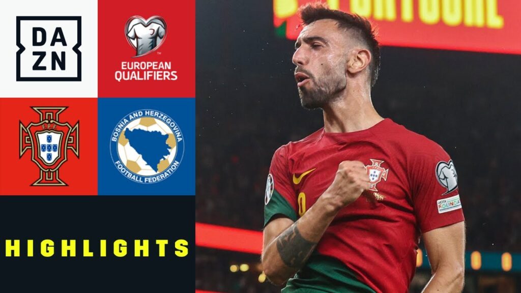 Bruno „Eiskalt“ Fernandes: Portugal - Bosnien-Herzegowina | European Qualifiers | DAZN