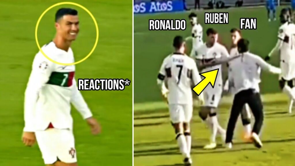 Ruben Dias Defending Cristiano Ronaldo from Fan Vs Iceland!!😅🔥🇵🇹