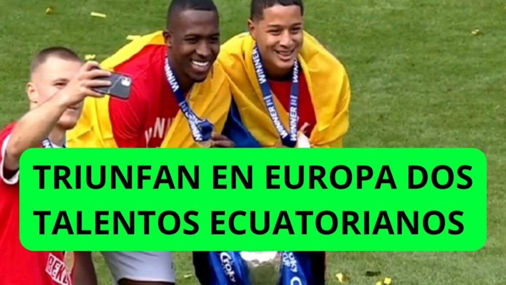 ORGULLO!! DOS ECUATORIANOS FUERON CAMPEONES EN EUROPA ESTE FIN DE SEMANA