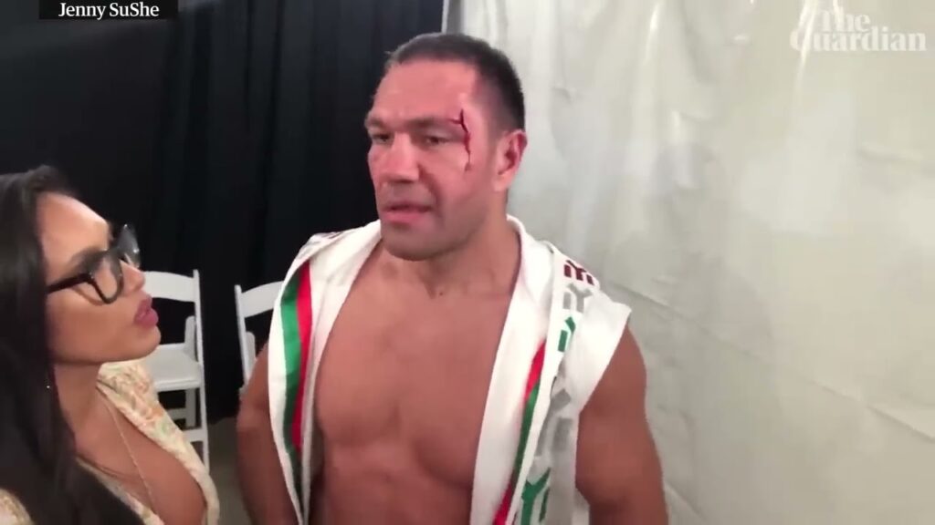 Boxer Kubrat Pulev kisses female reporter on lips during interview Boxer Kubrat Pulev kisses female reporter on lips during interview