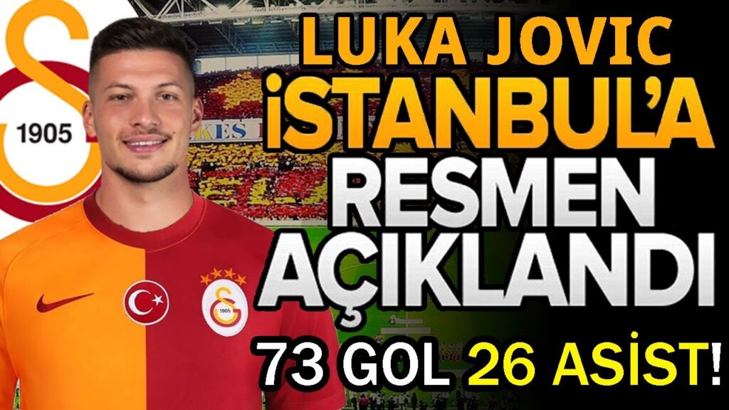 Galatasaray Serie A'nın En İyisini KAP'tı! Luka Jovic...