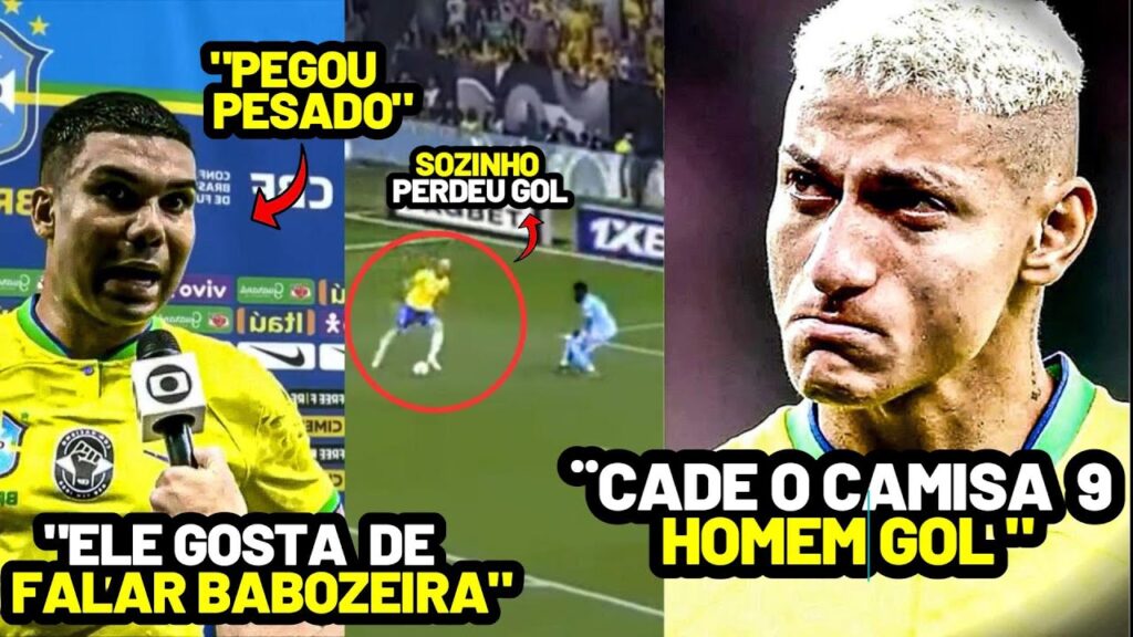 CLIMA TENSO APÓS FORTE DESABAFO DE CASIMIRO COM DIREITO A RICHARLISON SENDO DETONADO!