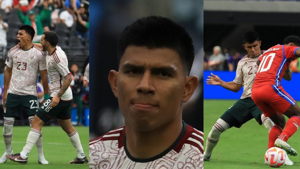 Jesús Gallardo reacción despues de la goliada ante Estados Unidos