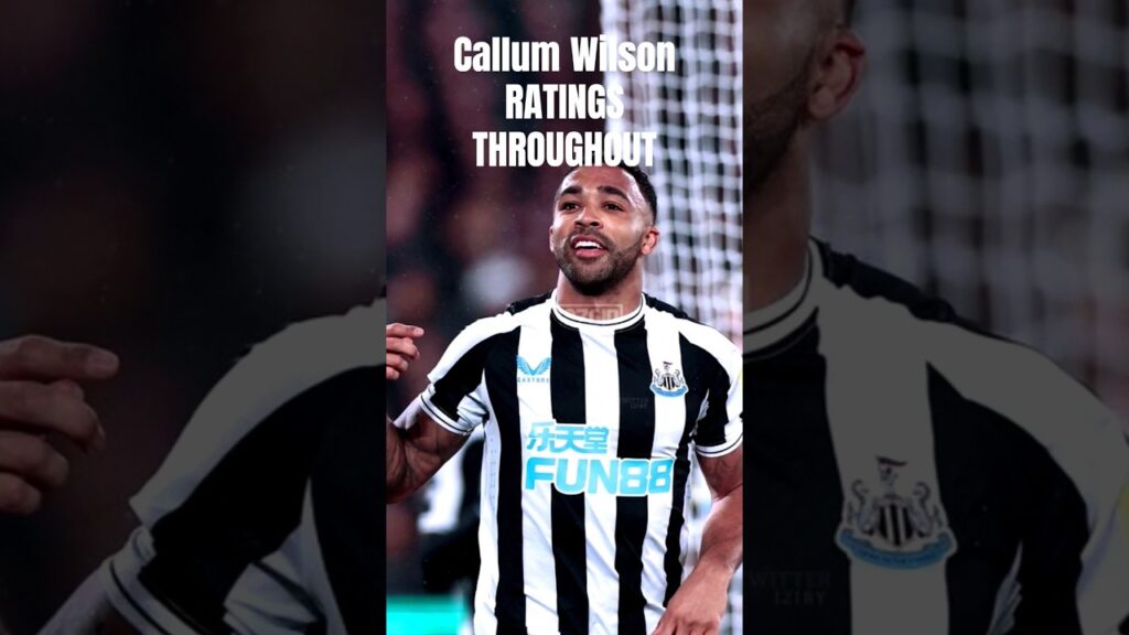 Callum Wilson FIFA RATINGS #fifa23 #shorts #callumwilson #youtubeshorts
