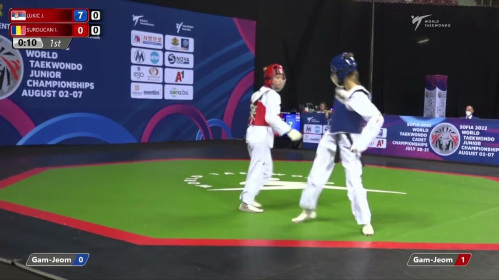 113 R32 Girls  55kg SRB LUKIC J  ROU SURDUCAN I