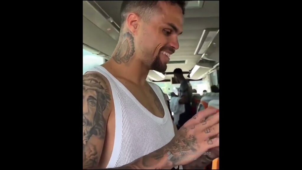 محمد كنو وميشيل بعد التمرين