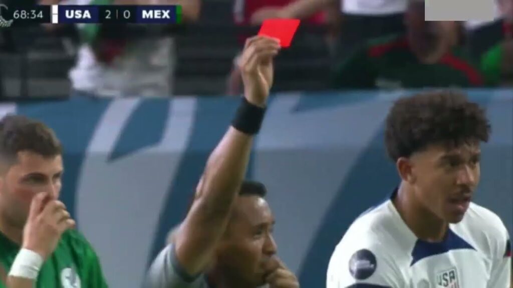 tarjeta roja para Montes y McKennie | USA 3 – 0 Mexico tarjeta roja para Montes y McKennie | USA 3 - 0 Mexico
