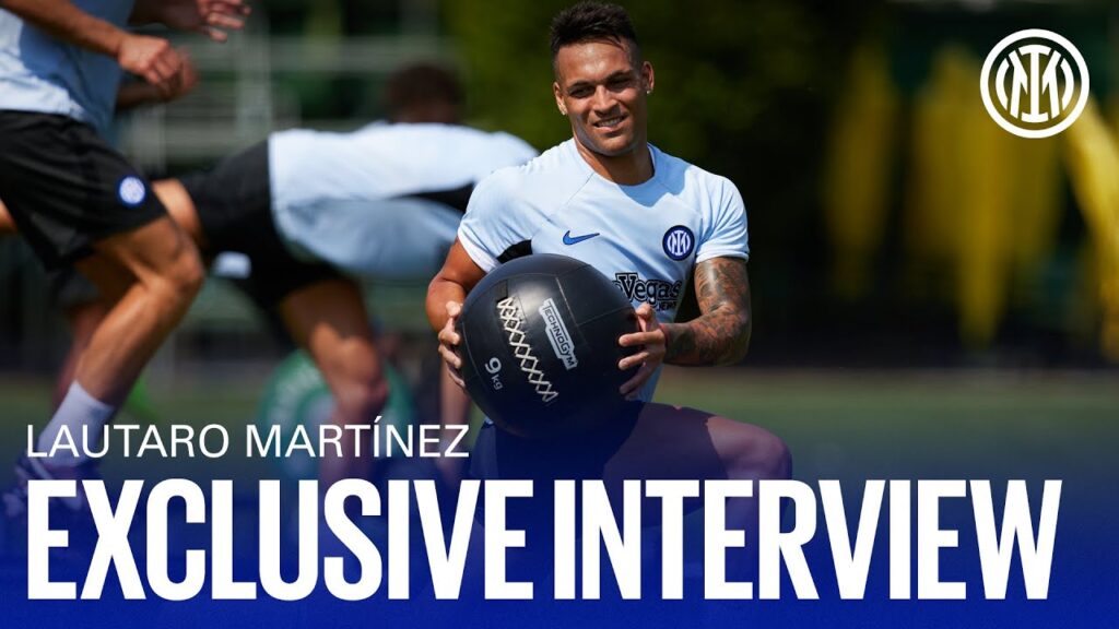 LAUTARO MARTÍNEZ  | EXCLUSIVE INTERVIEW | PRESEASON 2023/24 🎙️⚫🔵