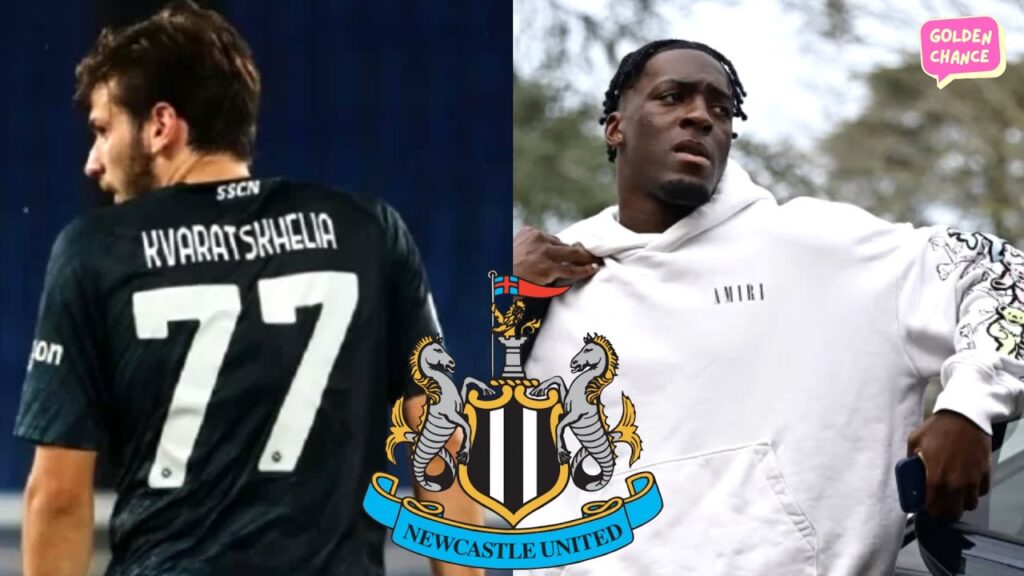 Newcastle United News Transfer, Khvicha Kvaratskhelia and Axel Disasi Closer to Joining The Magpies