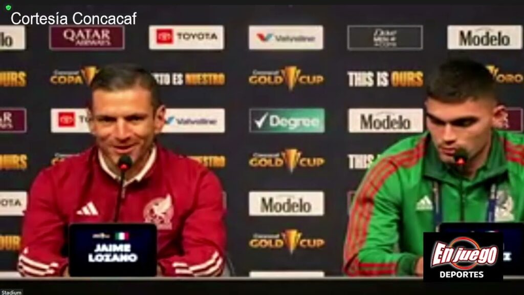 MÉXICO VS JAMAICA  JIMMY LOZANO y JOHAN VÁSQUEZ   Conferencia Pre partido