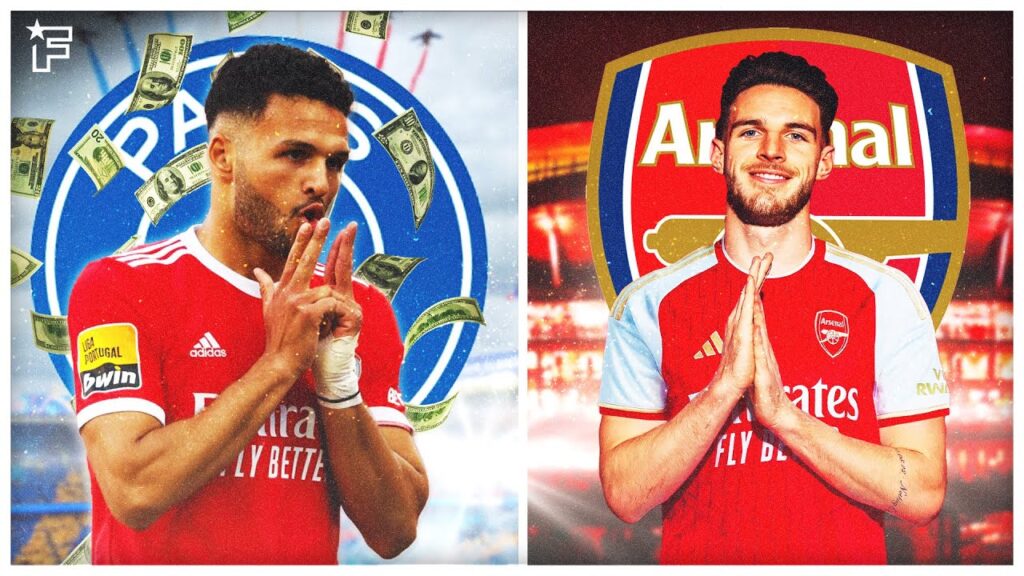 Le PSG BALANCE une offre XXL pour Gonçalo Ramos, Arsenal S’OFFRE Declan Rice | Revue de presse Le PSG BALANCE une offre XXL pour Gonçalo Ramos, Arsenal S'OFFRE Declan Rice | Revue de presse