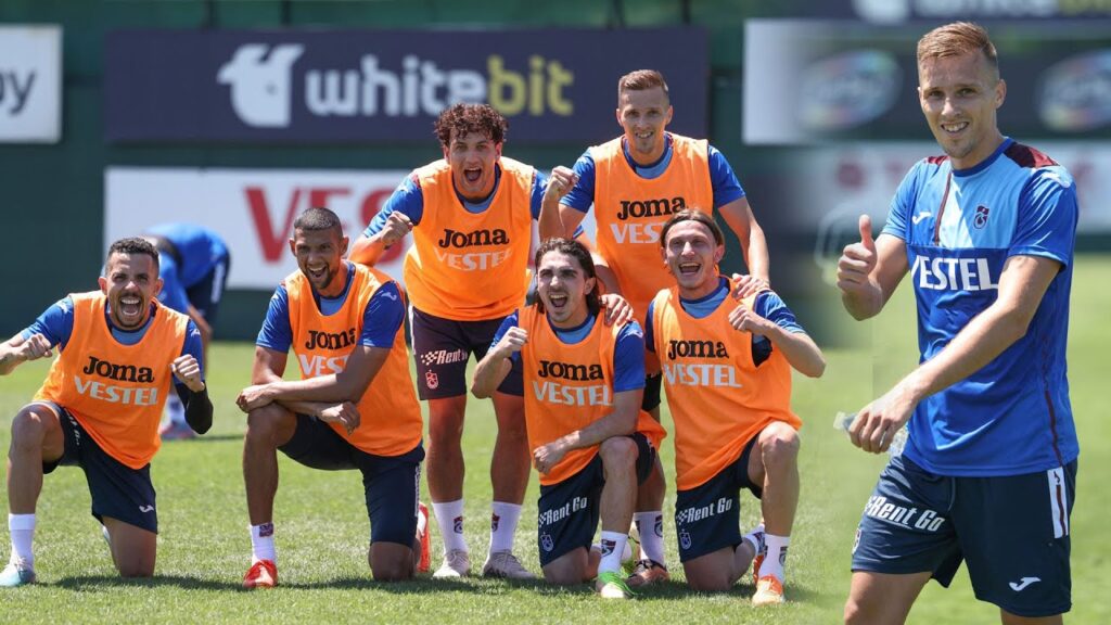 Trabzonspor'un yeni transferi Mislav Orsic ilk idmanına çıktı