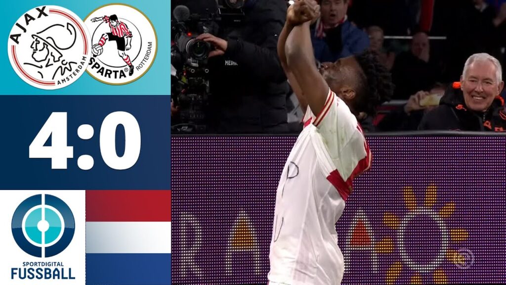 Kudus-Freistoßtor! - Ajax nun erster Verfolger von Feyenoord | Ajax Amsterdam - Sparta Rotterdam