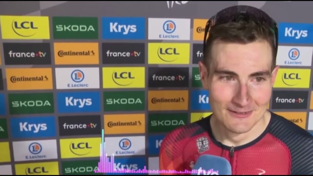 Declaraciones de Carlos Rodríguez después de ganar la etapa 14 •Tour de Francia 2023