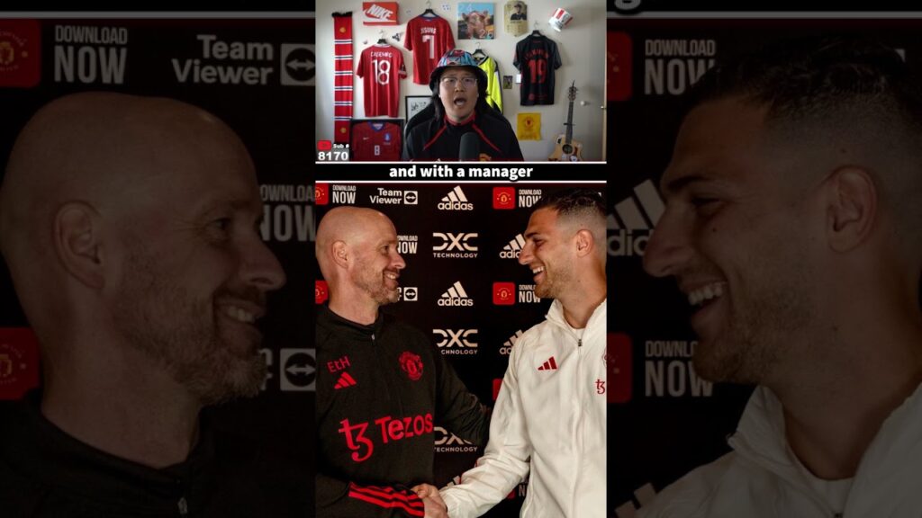 OFFICIAL: Diogo Dalot Signs new Manchester United Contract! @manutd #shorts