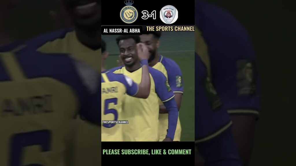 Al Nassr vs Al abha(3-1) All Goal and Extended Highlights 2023 l #shorts |#shortsfeed