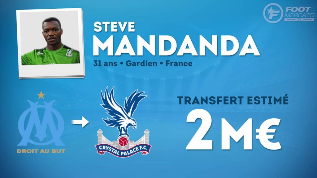 Officiel : Steve Mandanda quitte l’OM pour Crystal Palace ! Officiel : Steve Mandanda quitte l'OM pour Crystal Palace !