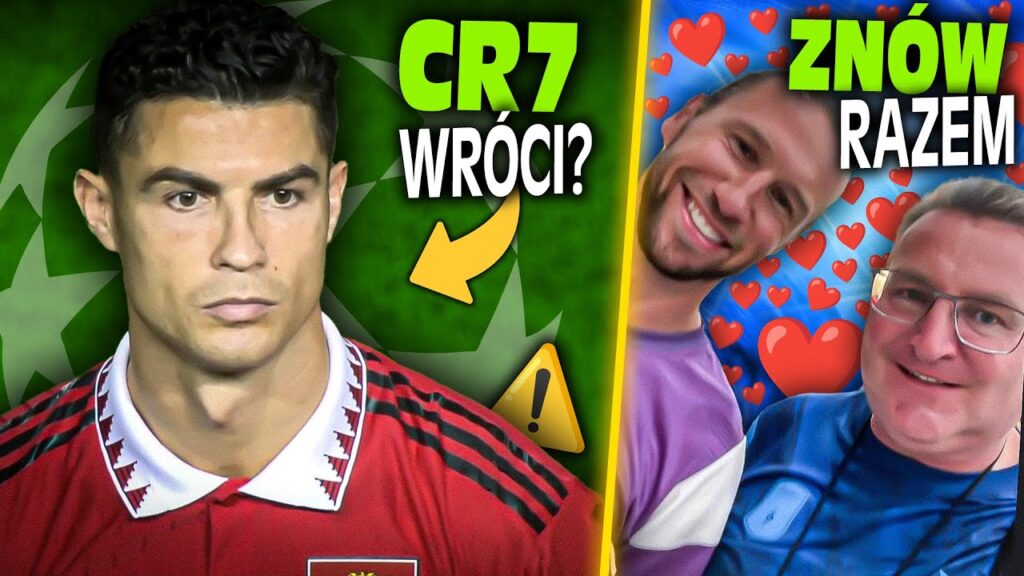 Cristiano Ronaldo ZNÓW ZAGRA w Lidze Mistrzów?! Czesław Michniewicz SPROWADZIŁ Krychowiaka!