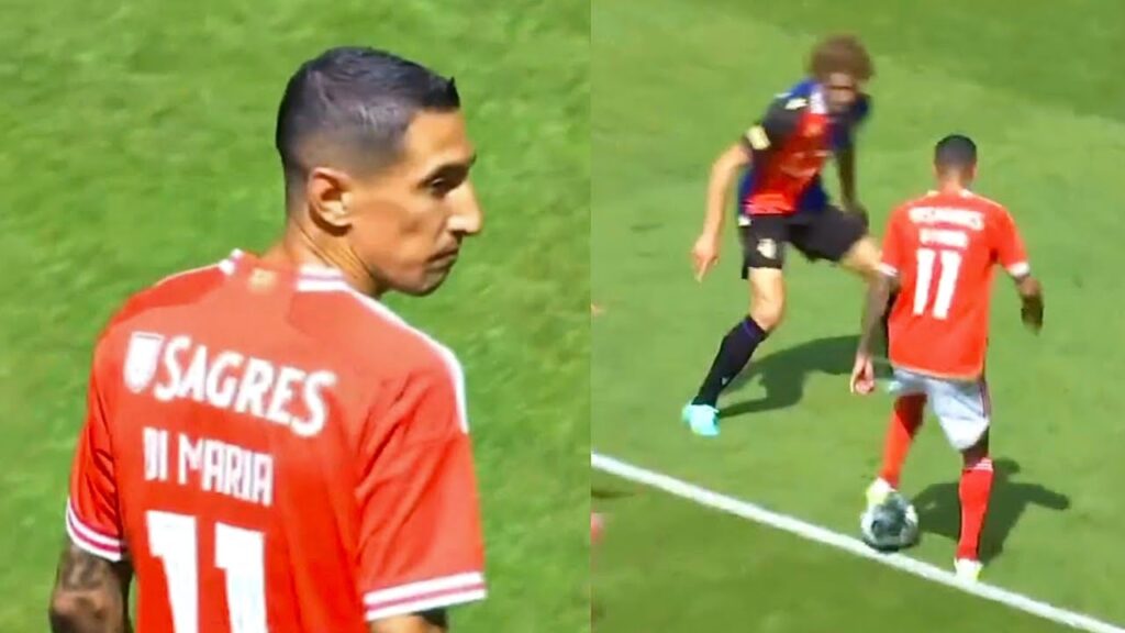 Ángel Di María Benfica DEBUT vs Basel | GOAL & ASSIST 🇦🇷