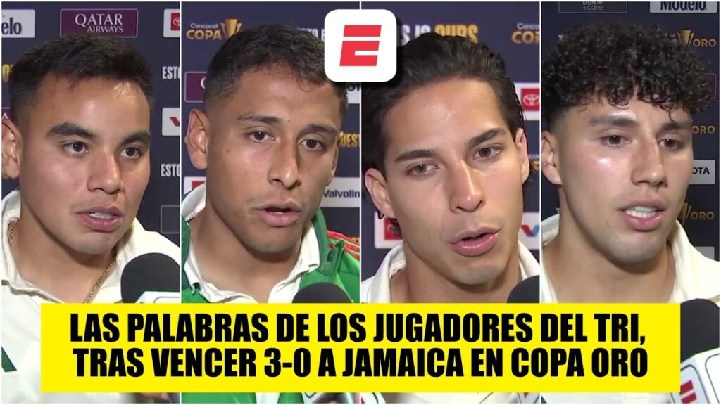 Jugadores del Tri REACCIONAN a la victoria de México ante Jamaica en Copa Oro | Exclusivos