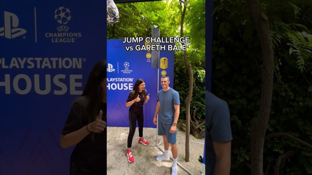 JUMP CHALLENGE vs GARETH BALE 🥶⚽️