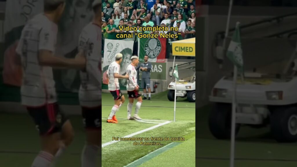 GOL DO ARRASCAETA visto de DENTRO DO CAMPO!! #shorts #shortsfutebol #flamengo