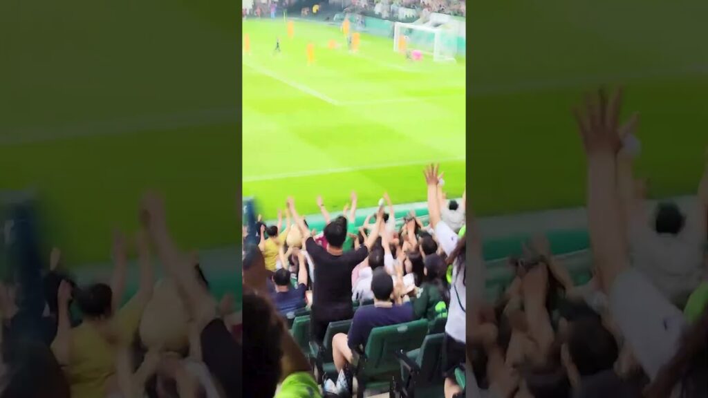 Song Min-gyu scores Dan Petrescu's first goal as head coach #shorts #football #southkorea