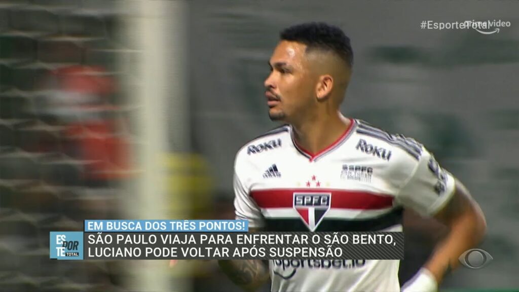 São Paulo conta com retorno de Luciano contra o São Bento