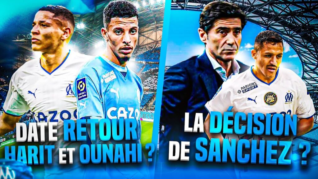 🔥Date retour Harit et Ounahi? 🚨Décision Sanchez ? Compo OM - Nimes/ Priorités pour Marcelino Mercato