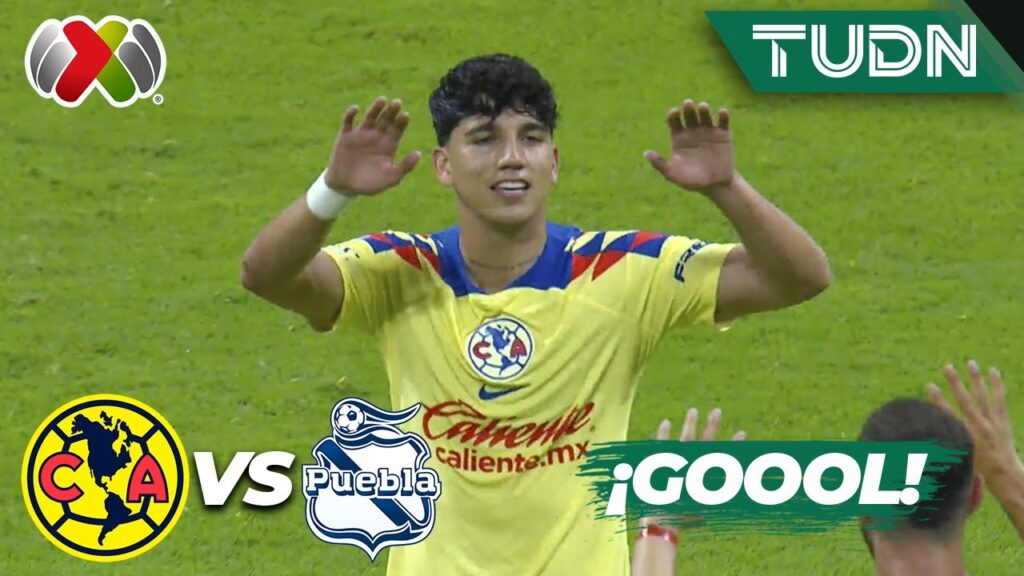¡GOOL de Kevin! Se ESTRENA con las águilas | América 1-0 Puebla | AP2023-J3 | Liga Mx | TUDN