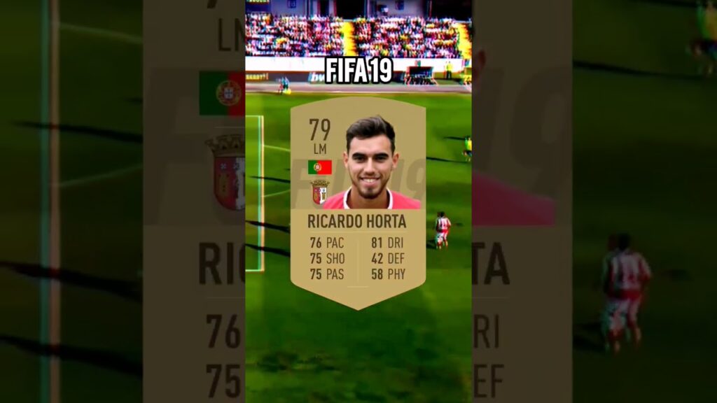 📉 Ricardo Horta's FIFA Evolution (FIFA 16-23) 💪😎