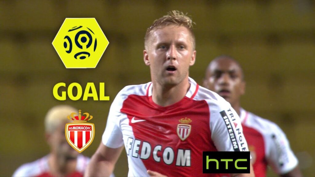 Goal Kamil GLIK (66') / AS Monaco - Angers SCO (2-1)/ 2016-17