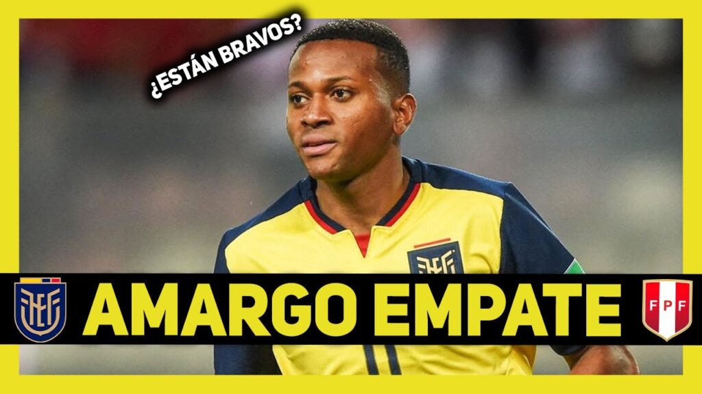 MICHAEL ESTRADA NO ES DELANTERO !! AMARGO EMPATE de ECUADOR 1 vs 1 PERÚ