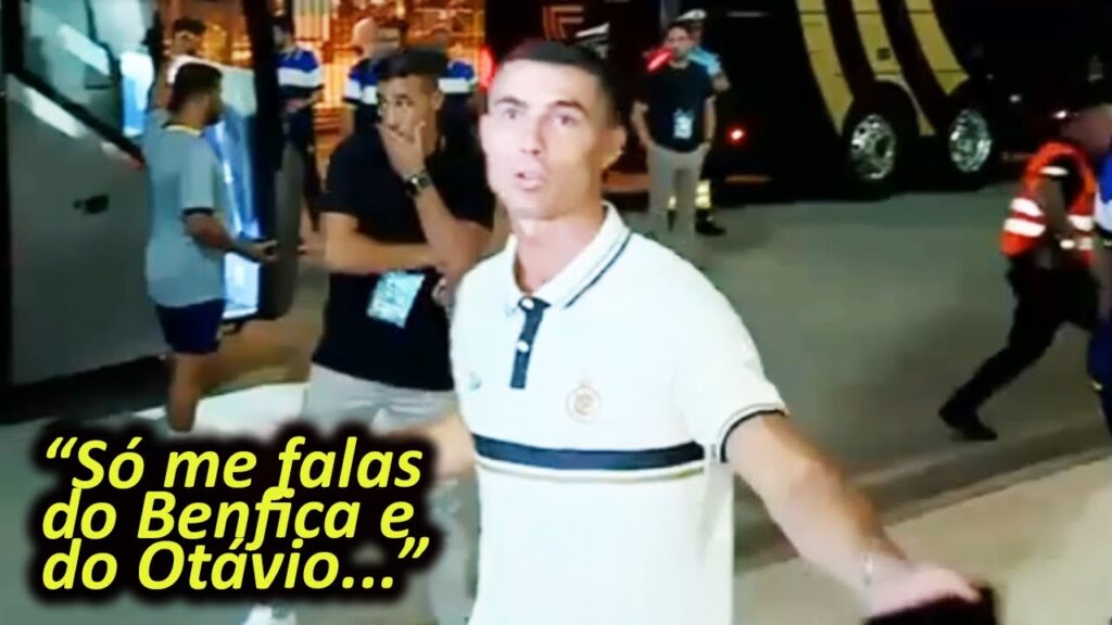 Cristiano Ronaldo está farto que lhe falem do Benfica e Otávio