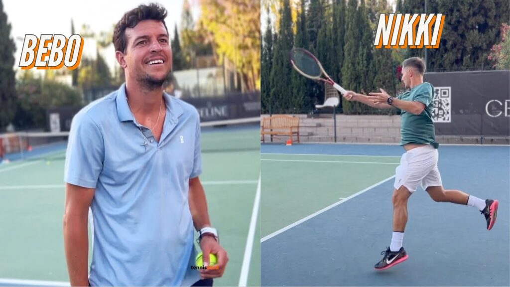 Two ex-pros face off - Nikki vs "Bebo" Hernandez (170 ATP)