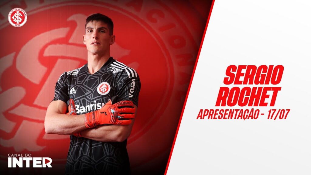 Entrevista coletiva de apresentação do goleiro Sergio Rochet
